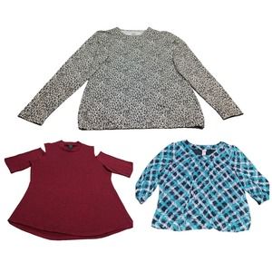 Bundle of 3 Women's XL Tops Trendyland ClimateRight Covongton